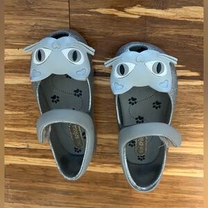 Miss Melissa Silver Kids Shoes